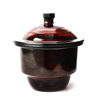 Эксикатор без крана темное стекло 180мм