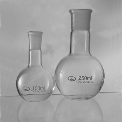 Колбы плоскодонные со шлифом П-1-100-29/32