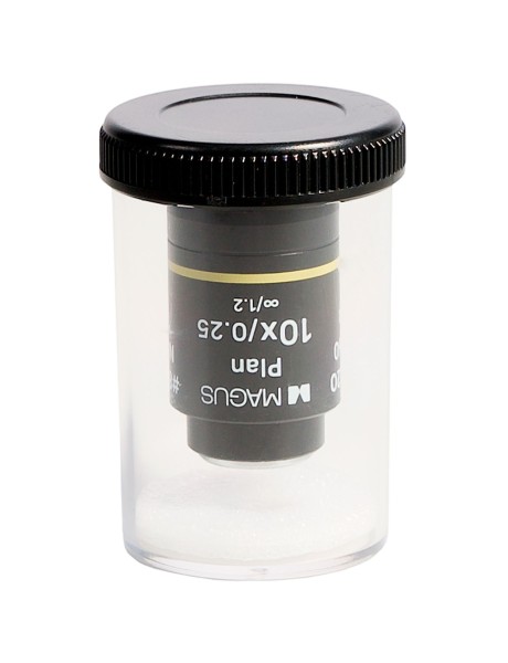 Объектив MAGUS 10PL60V Plan 10х/0,25 ∞/1,2 H60 мм