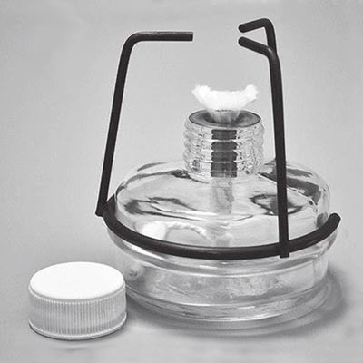 Спиртовка СЛ-2 с металлической оправой