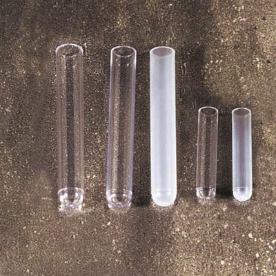 Пробирки цилиндрические без делений и пробки, Aptaca, 3 мл, полистирол