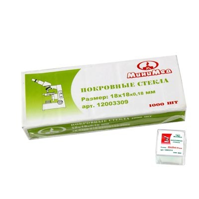 Стекло покровное Минилаб 24х36 мм