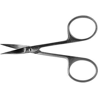 Ножницы остроконечные вертикально-изогнутые 100 мм