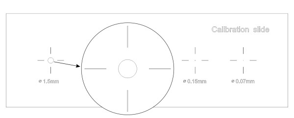 Слайд калибровочный MAGUS CS5 (XY0,01/0,07/0,15/0,6/1,5)