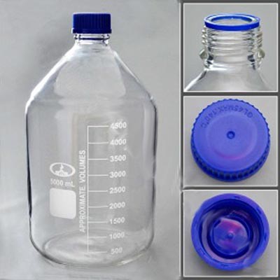 Банки для реактивов из боросиликатного стекла (2000 мл)