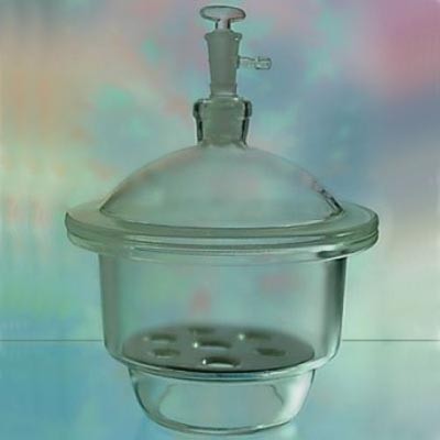 Эксикаторы вакуумные с краном 180мм