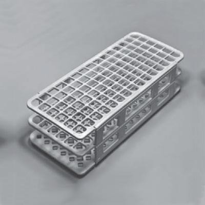 Штатив для пробирок п/п, Kartell, диаметр гнезд 10 мм