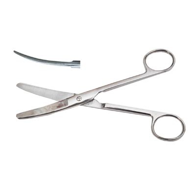 Ножницы тупоконечные вертикально-изогнутые