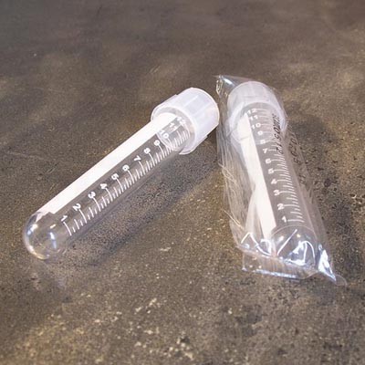 Пробирки цилиндрические стерильные с двухпозиционной пробкой, Aptaca, 14 мл