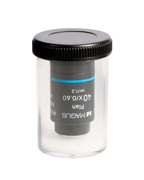 Объектив MAGUS 40PL60V Plan 40х/0,60 ∞/1,2 H60 мм