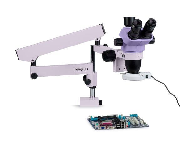 Микроскоп стереоскопический цифровой MAGUS Stereo D7TR LCD для ремонта и пайки