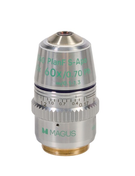 Фазово-контрастное устройство MAGUS SPH360 с набором объективов План ПолуАпохромат Plan S-Apo Ph 4х/10х/20х/40х/60х H60 мм
