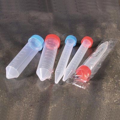 Пробирки конические 50 мл с винтовой крышкой и делениями, Aptaca, 500 шт