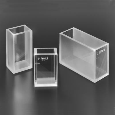 Кюветы для фотометрии из стекла К-8 10х10 мм