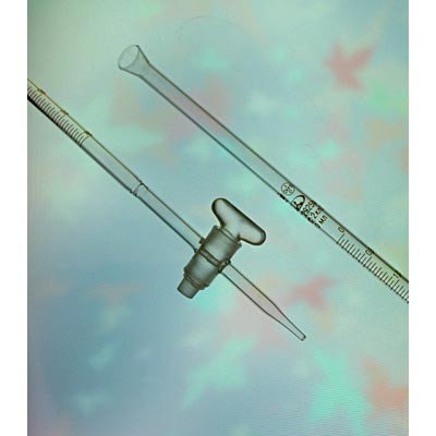 Бюретки с краном 1-3-2-25-0,1	25мл