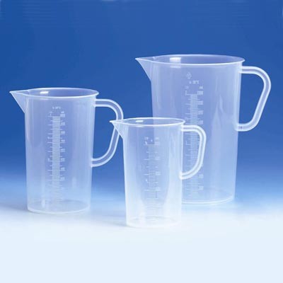 Стакан мерный полипропиленовый с ручкой, LAMAPLAST, 2000 мл