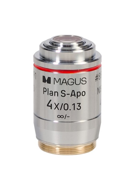 Набор объективов люминесцентных MAGUS FL S-APO60 PlanF S-Apo 4х/10х/20х/40х/100х ми ∞/0,17 H60 мм