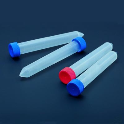 Пробирки конические 50 мл с винтовой крышкой, Литопласт, инд.уп., нестерильная