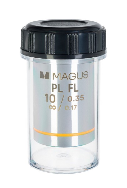 Объектив MAGUS 10PLFL 10х/0,35 Plan FL ∞/0,17