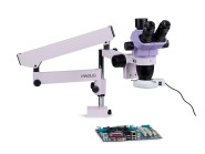 Микроскоп стереоскопический цифровой MAGUS Stereo D7TR LCD для ремонта и пайки